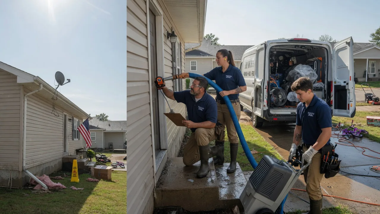 Ceiling Water Damage Restoration in Waldron, AR near me